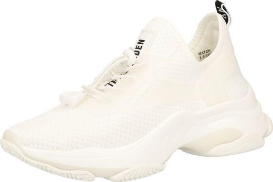 Baskets montantes tendance Steve Madden pour femme, modèle Match SM11000442-002, blanches