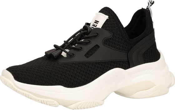 Baskets montantes Steve Madden pour femme, modèle Match SM11000442-001, noires.