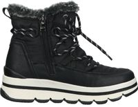 Comfortable Tom Tailor ankle boots, lace-up shoes for women, 4290401 00001, black