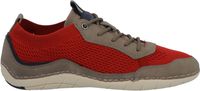Sneakers alla moda da uomo Tom Tailor, scarpe con lacci 5383305 03127, rosse