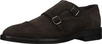 Zapatos de negocios versátiles BALDESSARINI para hombre SAMUEL 625018 SUEDE BROWN Marrón