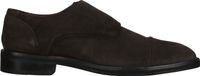 Zapatos de negocios versátiles BALDESSARINI para hombre SAMUEL 625018 SUEDE BROWN Marrón