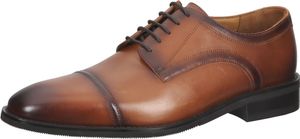 Comode scarpe da lavoro GORDON & BROS, scarpe stringate da uomo, 624696 TAN Rosso
