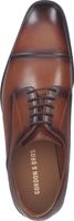 Comode scarpe da lavoro GORDON & BROS, scarpe stringate da uomo, 624696 TAN Rosso