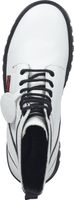 Botines Kickers versátiles, zapatos con cordones para mujer 910621-50 3 Blanco