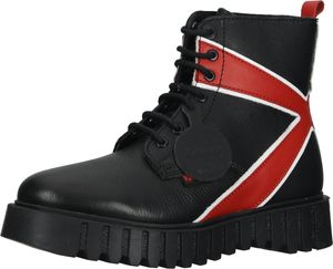 Comfortable Kickers ankle boots, lace-up shoes for women 910624-50 83 Black