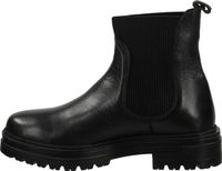 Botines LAZAMANI de alta calidad, zapatos sin cordones para mujer, 85611 negro