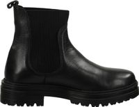 Botines LAZAMANI de alta calidad, zapatos sin cordones para mujer, 85611 negro