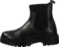 Botines LAZAMANI de alta calidad, zapatos sin cordones para mujer, 85611 negro