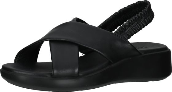 Elegant Legero sandals, slip-on shoes for women, 2-000261, 100, black