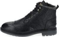 Trendy Pantofola d'Oro ankle boots, lace-up shoes for men 10233052.11A Black