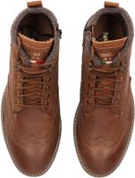 Versatile Pantofola d'Oro ankle boots, lace-up shoes for men 10233052.JCU Brown