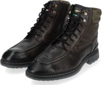 Elegant Pantofola d'Oro ankle boots, lace-up shoes for men, 10233053.7ZW, brown