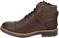 Fashionable Pantofola d'Oro ankle boots, lace-up shoes for men 10233056.IKU Brown