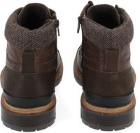 Fashionable Pantofola d'Oro ankle boots, lace-up shoes for men 10233056.IKU Brown