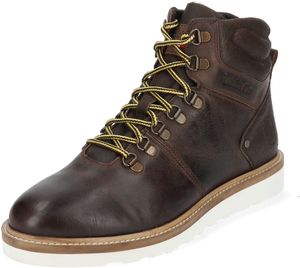 Botines cómodos Pantofola d'Oro, zapatos con cordones para hombre 10233062.IKU Marrón