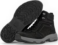 Scarponi da trekking Gabor di alta qualità, scarpe con lacci da uomo, 1055.50.11, neri