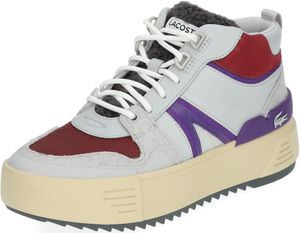 Trendy Lacoste women's sneakers, lace-up shoes 46CFA0036 GT1 Grey