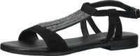 Elegant igi&co sandals, women's sandals 36835 00, black