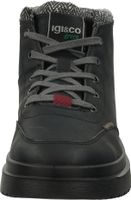 Botines elegantes igi&co, zapatos con cordones para hombre, 46490 00, color negro