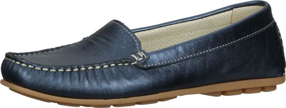 Komfortable IMAC Mokassin Schlupfschuhe für Damen 355010 1260-009 Blau