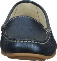 Komfortable IMAC Mokassin Schlupfschuhe für Damen 355010 1260-009 Blau