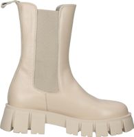 Bottines élégantes LAZAMANI, chaussures à enfiler pour femme, 55.084 beige écru