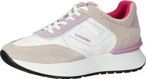 Comfortable Nero Giardini women's lace-up sneakers E306443D 677 Beige