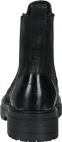 Elegante Sansibar Stiefelette Schlupfschuhe für Damen 1101069 01 Schwarz