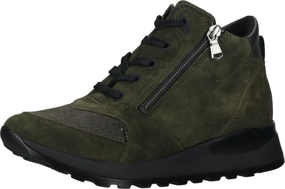 Bequeme waldläufer Stiefelette Schnürschuhe für Damen 364H81 300 066 Braun