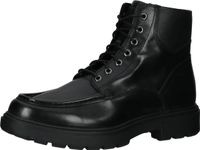 Bottines GEOX tendance, chaussures à lacets pour hommes U36FRE 00043 C9999 Noir