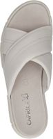 Comfortable CAPRICE women's slip-on mules 9-9-27207-20 144 White