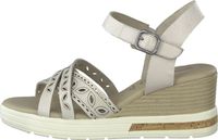 Trendy Tamaris sandals, women's sandals 8-8-88306-20 109 White