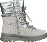 Bottines élégantes Tamaris à lacets pour femme, pointure 8-8-86413-29, coloris 204 gris.