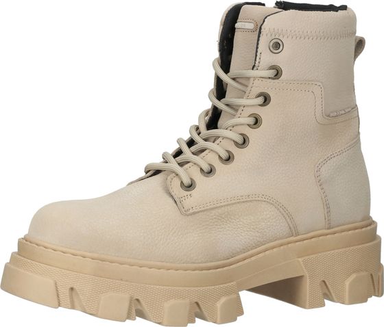 Bottines BULLBOXER tendance, chaussures à lacets pour femmes 517504E6L BEIG Beige