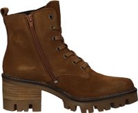 Bottines BULLBOXER polyvalentes, chaussures à lacets pour femmes 677506E6C BRWNT Marron