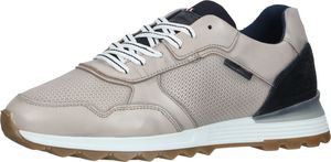 Elegant BULLBOXER men's sneakers, lace-up shoes 373K20438C WSAN Grey