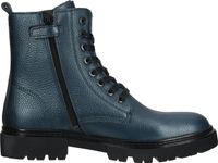 Elegante BULLBOXER Stiefelette Schnürschuhe für Mädchen AJS500E6L PETRK Blau