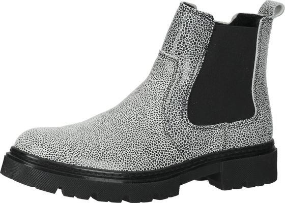 Sporty BULLBOXER ankle boots for girls AJS502E6L WHIBK Black