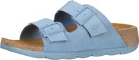 Comode mules slip-on da donna FLY London P144721 007 Blu