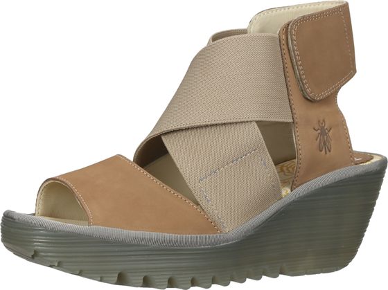 Sandali versatili FLY London, sandali da donna P501385 010 Marrone