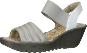 Comodi sandali FLY London, scarpe slip-on da donna P501414 001 argento