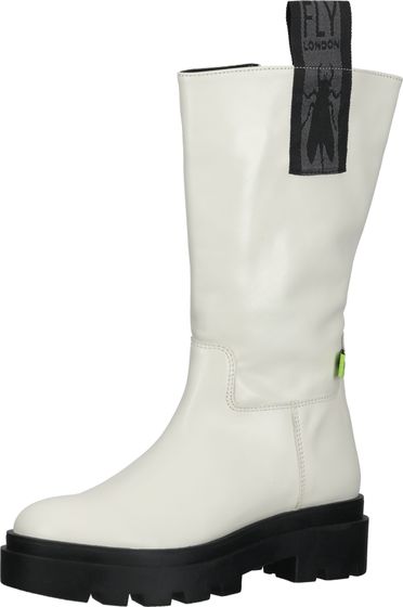 Botas de moda FLY London para mujer P144882 001 Blanco