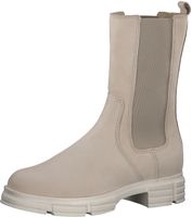 Trendy s.Oliver ankle boots, slip-on shoes for women, 5-5-25488-29 407 Beige