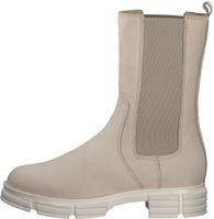 Trendy s.Oliver ankle boots, slip-on shoes for women, 5-5-25488-29 407 Beige