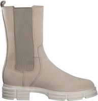 Trendy s.Oliver ankle boots, slip-on shoes for women, 5-5-25488-29 407 Beige