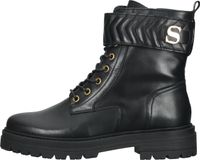 Bottines SCAPA tendance, à lacets, pour femme, 21/6664 900, noires