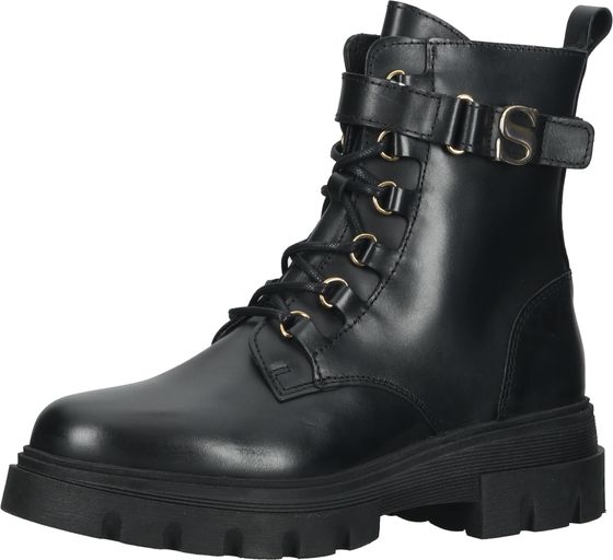 Bottines SCAPA Sporty à lacets pour femme, 21/6684 900, noires