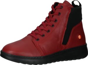 Bequeme softinos Stiefelette Schnürschuhe für Damen P900713 004 Rot
