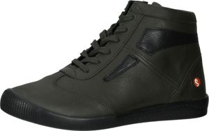Sportliche softinos Stiefelette Schnürschuhe für Damen P900729 005 Grün